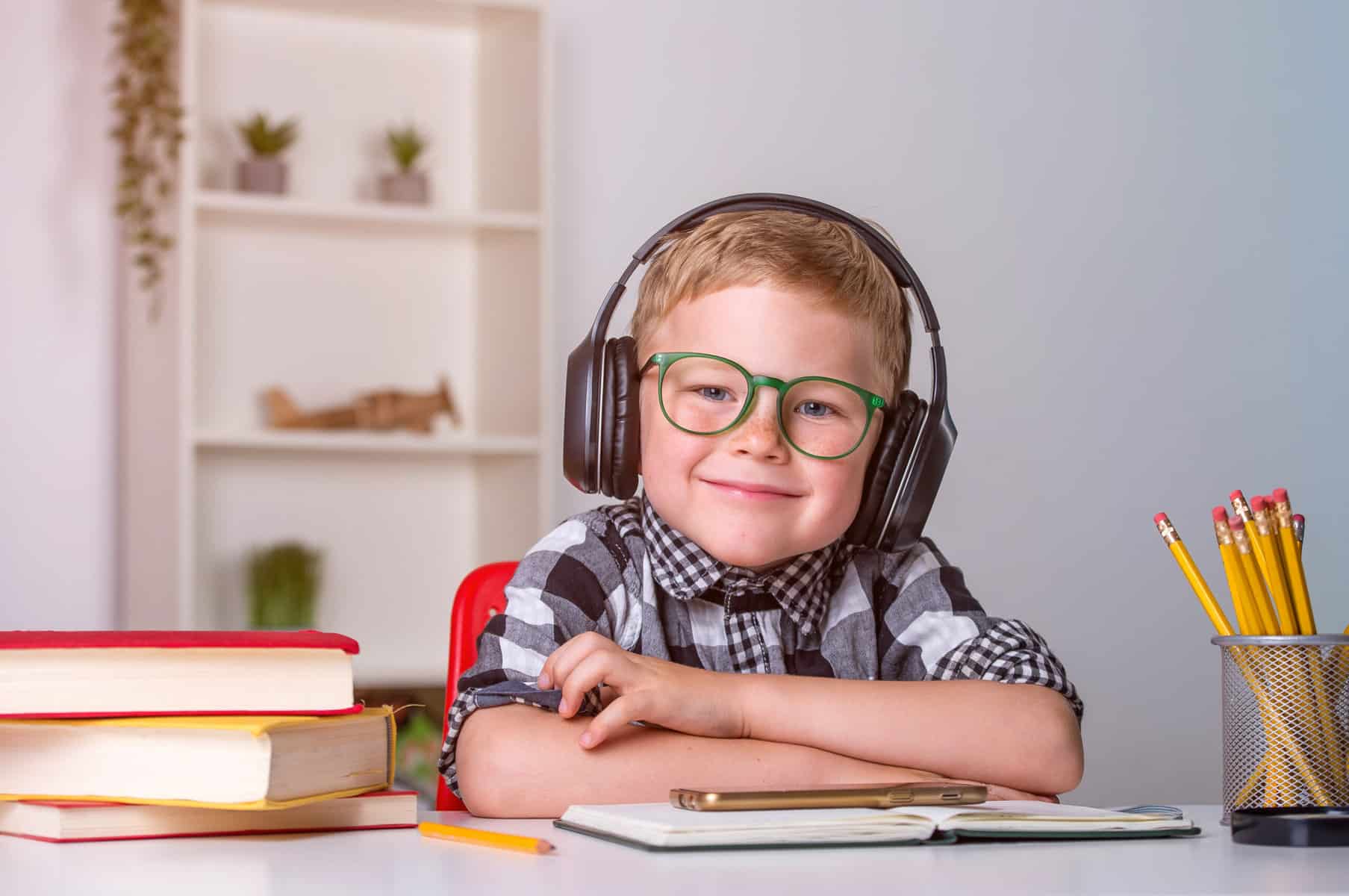 A child with auditory processing disorder homeschooling