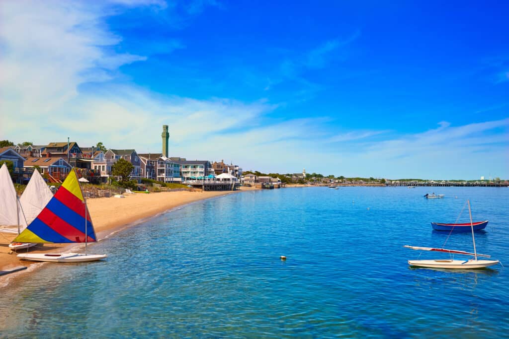 Image of Provincetown beach in Cape Cod