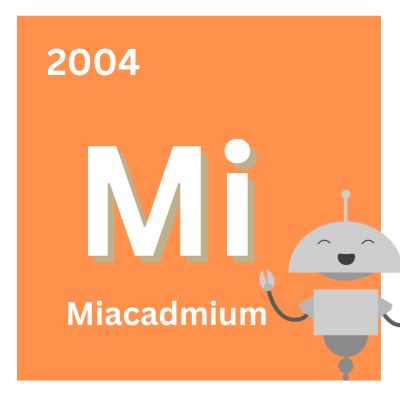 "Miacadmium" periodic table icon